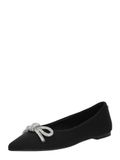 STEVE MADDEN Ballerina zwart / zilver