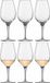 Eisch Verre à dessert/verre de dégustation 550/41? 6 pièces par boîte. VINEZZA 25507041
