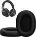 kwmobile 2x oorkussens geschikt voor Jabra Elite 85h - Earpads voor koptelefoon in zwart