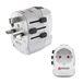 Skross by Hama Adaptateur de voyage - World travel Pro - Blanc