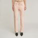 G-Star G-Low Straight Wmn Dames Jeans Katoen Peach Puree GD Coated