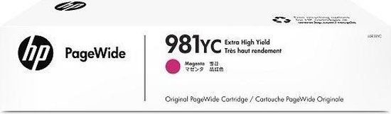 HP 981YC Extra High Yield Magenta Inktcartridge - 16.000 Pagina's - Origineel
