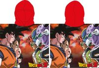 Dragonball Z Poncho de bain 55x110cm Séchage rapide Unisexe Enfants Multi Polyester