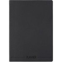 Oberthur Schoolagenda weekoverzicht Collection Torino september 2026 tot december 2027 9 x 16 cm Anthracite