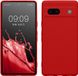 kwmobile hoesje geschikt voor Google Pixel 7a - Hoesje voor smartphone - In klassiek rood