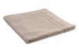 Beige badtapijt, 100% katoen, gewicht 1000 g/m, afmetingen 60 x 60 cm