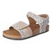 RICOSTA Sandalen beige / bruin / donkerbruin