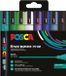 Posca Uni POSCA paintmarker PC-5M | 1 | 8 - 2 | 5 mm | etui van 8 stuks in koude kleuren