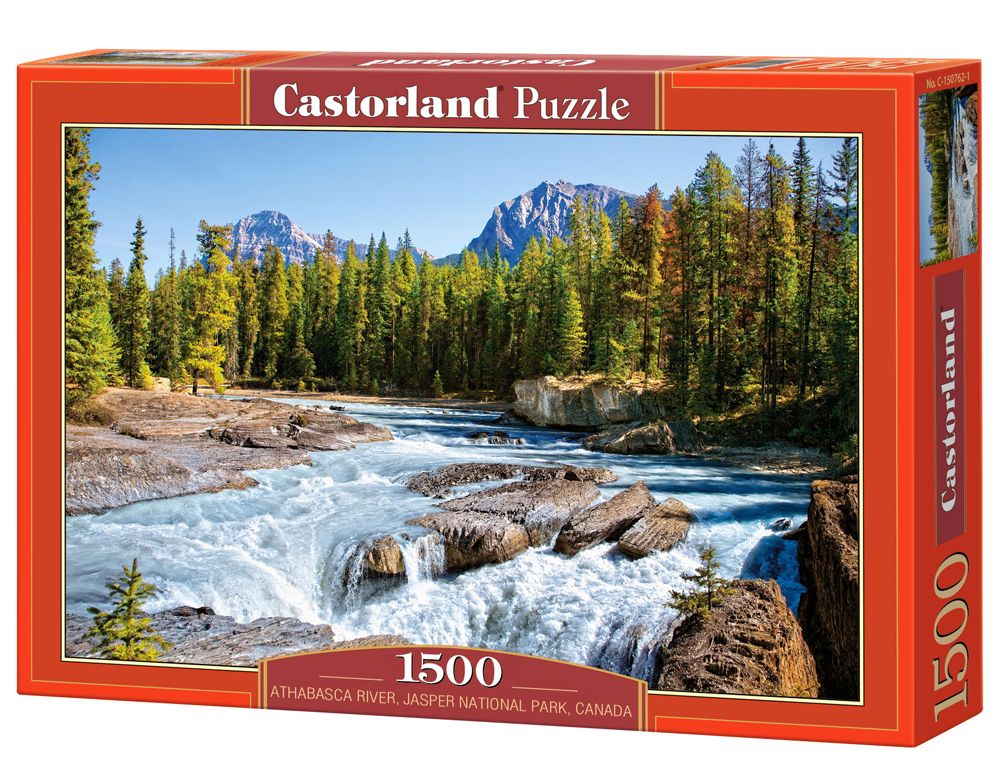 Selecta Athabasca River, Jasper National Park, Canada - 1500 stukjes