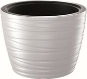 Prosperplast Plantenpot/bloempot Amazing - wit - D47 x H52 cm