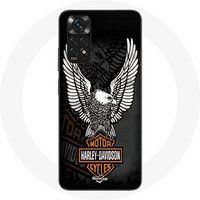 Harley Davidson Maniacase Hoesje voor Xiaomi Redmi Note 11S 4G adelaar logo