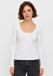 Noisy May Dames T-Shirt Knoopsluiting Ronde hals Kantboord