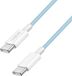 LogiLink CU0349 USB-kabel USB 2.0 1 m USB C Blauw
