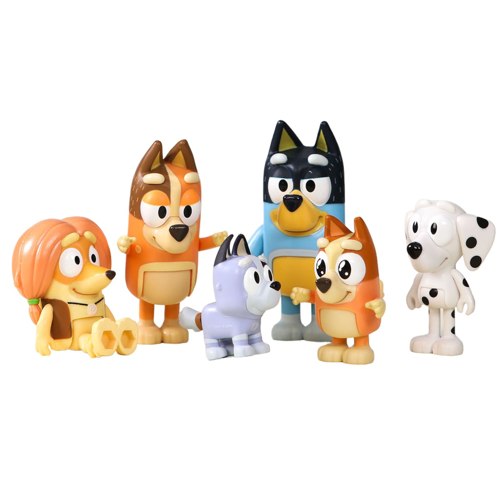 Moose Toys BLUEY - 8 Speelfiguren Familie & Vrienden - Speelgoed figuurset - Moose Toys