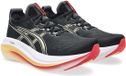 Asics Gel Nimbus 27 Hardloopschoenen Heren Zwart/Oranje Maat 41.5