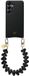 AVY Leren Hoesje Geschikt voor Samsung Galaxy S25 Plus / S24 Plus | Compatibel met MagSafe | Leather Case met Telefoonkoord | Polsband | Zwart | Cupid Black