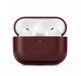 DECODED Étui en cuir pour AirPods Pro 3 - Bordeaux Rouge