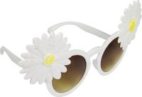Folat - Witte Bril met Bloemen