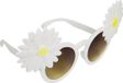 Folat - Witte Bril met Bloemen