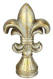 Flair Flower Decoratieobject Franse lelie decoratieve olilie ornament beker buste decoratie nostalgie vintage tafeldecoratie figuur decoratieve lelie oud goud landhuis tuinfiguur cadeau tuindecoratie