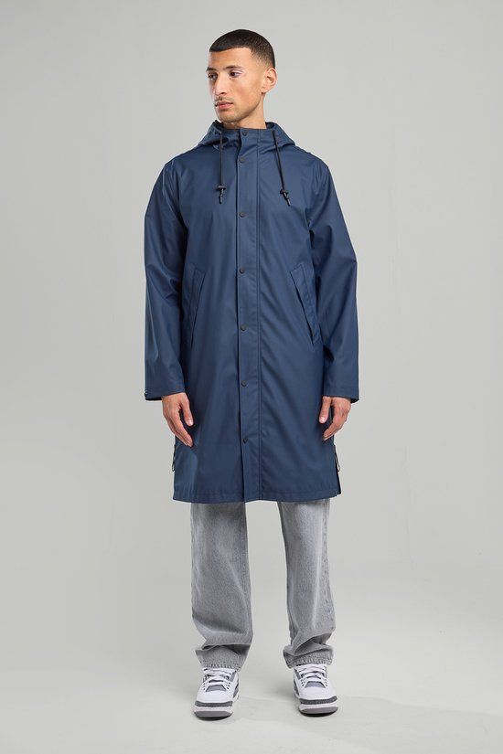 America Today Jake X Regenjas - Unisex - Maat M - Navy
