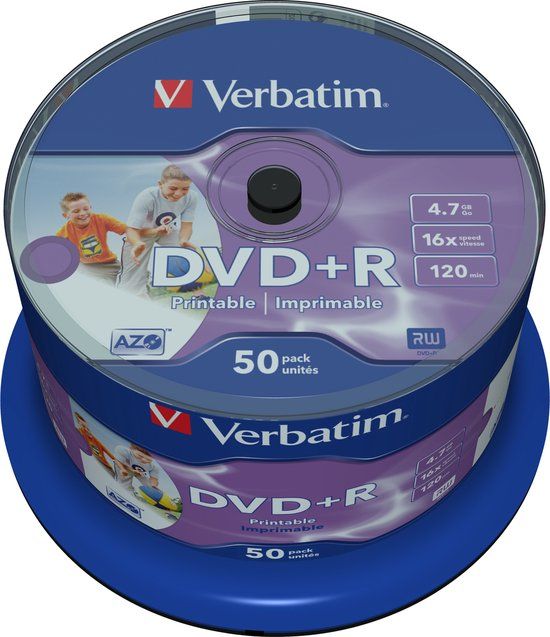 Verbatim 50 x DVD+R 4.7 GB 16x