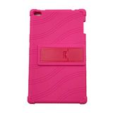 ORANXIN Case voor Lenovo Tab4 8 - Zacht Siliconen met Beugel Skins Schokbestendig Beschermend Hoes voor Lenovo Tab 4 8 TB-8504F/N 8 inch Tablet