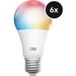 tink Basics White & Color E27 Bulb met Matter - 6-pack