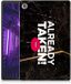 B2Ctelecom Lenovo Tab M10 Plus Back Cover Already Taken Black