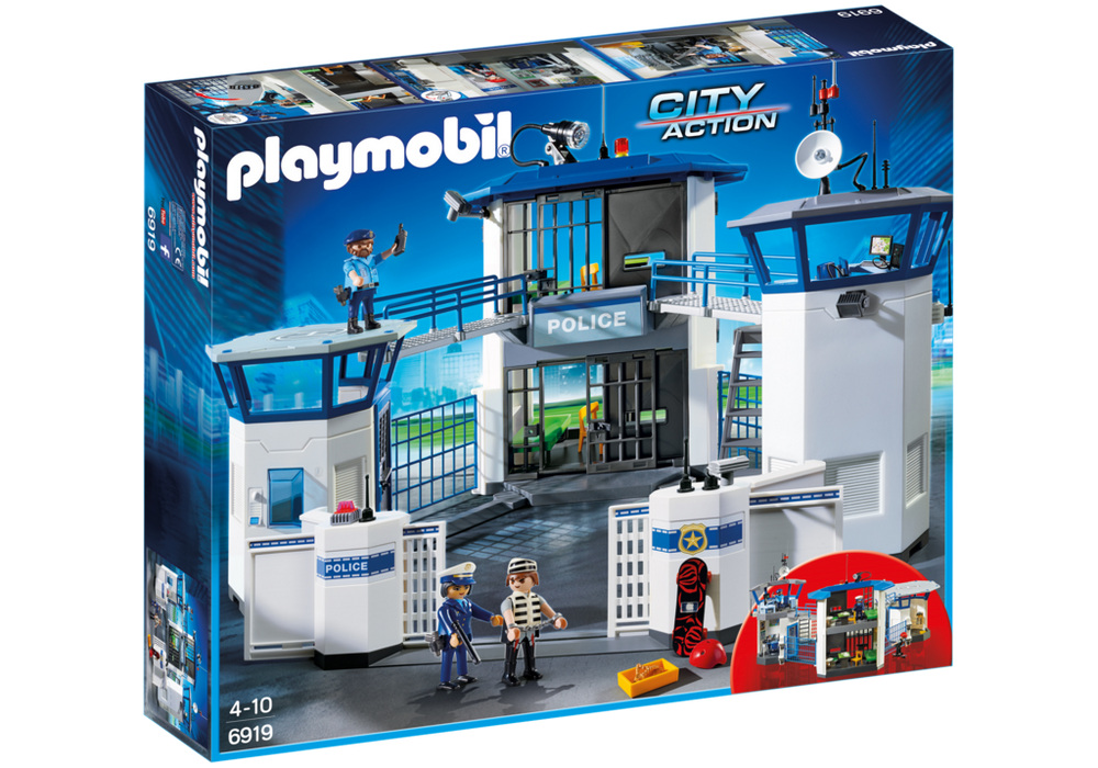 playmobil City Action Police Headquarters with Prison