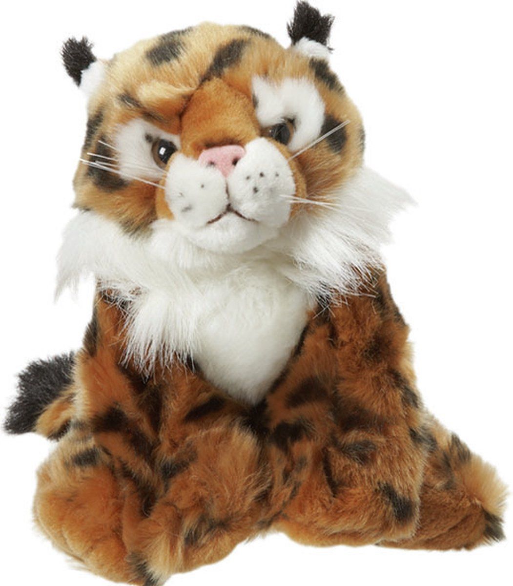 Nature Planet Pluche Europese Lynx knuffel 18 cm - Knuffeldier
