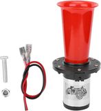 OEM Bol 12V Vintage OOGA AHOOGA Klassieke Autohoorn - Model Antieke Oude Stijl - 110db - Rode OOGA Luchthoorn voor Schoolauto