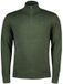 Hackett London Pull en coton vert olive pour homme - Taille L