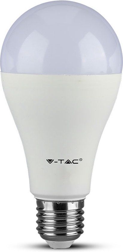 V-TAC VT-215 LED Lamp GLS - Samsung - E27 Houder - IP20 - Wit - 15W - 1250 Lumen - 3000K