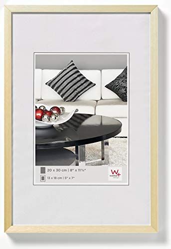 Walther Design AJ050B Aluminium-Bilderrahmen Chair - 40x50 cm - Gold