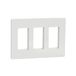 Schneider Electric NU023418 Unica standaard en concentratieplaat, 3 hals met 4 modi, wit