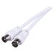Emos SB3015 coax-kabel 15 m IEC Wit