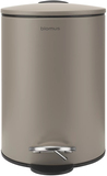 Blomus TUBO Pedal Bin - 3L - Round - Steel - Brown