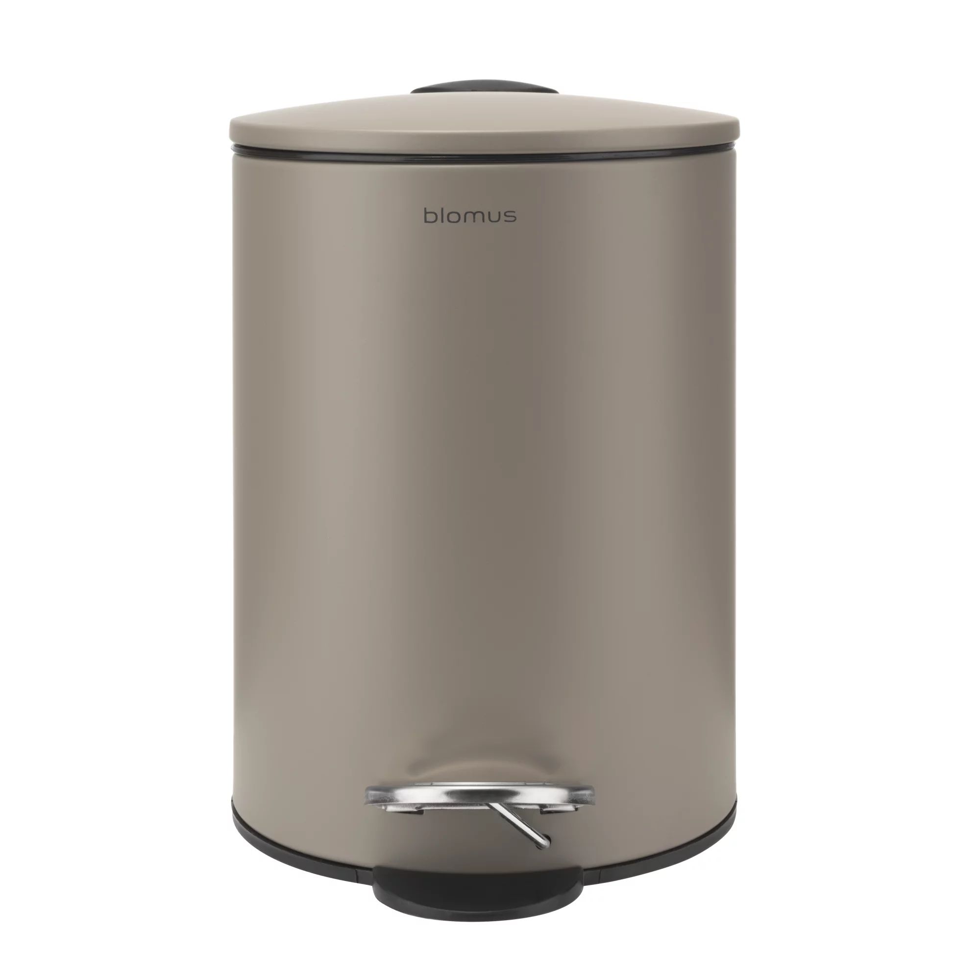 Blomus TUBO Pedal Bin - 3L - Round - Steel - Brown