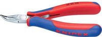 Knipex 35 42 115 SB Platte rondbektang Elektronica en fijnmechanica 45° gebogen Gereedschapsstaal 115 mm