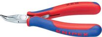 Knipex 35 42 115 SB Platte rondbektang Elektronica en fijnmechanica 45° gebogen Gereedschapsstaal 115 mm