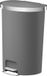 EKO - Hana Pedaalemmer Halfrond 55 Liter Plastique Gris Poubelle