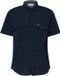 s.Oliver Herenoverhemd Lange Mouw Katoen Navy L