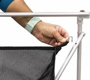 Uquip Mercy Campingtafel Aluminium Vierkant 70 x 70 x 67 cm Zilver
