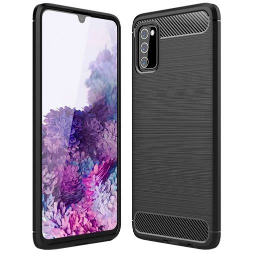 Just in Case Rugged TPU Back Cover Zwart Samsung Galaxy A03s