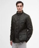 Barbour International Ariel-jack Heren 3XL Donkerbruin Groen Polyester