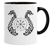 Norse Dragons Viking Mok | Coffee Tea Mok voor Breakfast/Verjaardag Presents voor Dad/Uncle/Mama