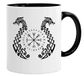 Norse Dragons Viking Mok | Coffee Tea Mok voor Breakfast/Verjaardag Presents voor Dad/Uncle/Mama