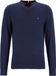 Tommy Hilfiger V-hals trui katoen met kasjmier - Pima Organic Cotton Cashmere - donkerblauw (Desert Sky) - Maat: L