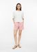 s.Oliver - Gestreepte mousseline shorts - Dames - Maat 48 - Roze